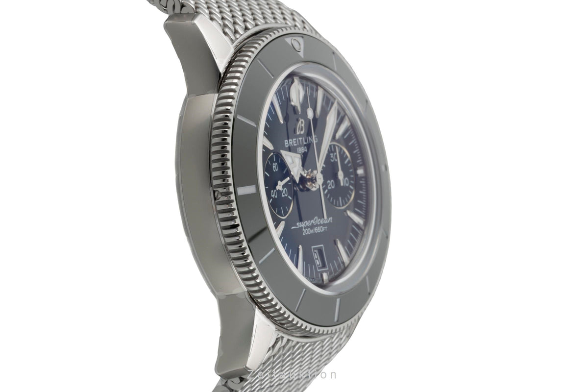 Breitling Superocean cronografo acciaio automatismo orologio da uomo AB0156361L1A1 LP: 9600EUR  [2606668]