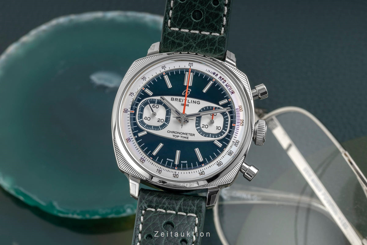 Breitling Top Time cronografo acciaio automatismo orologio da uomo AB01771A1L1X1 LP: 7400EUR  [2606672]