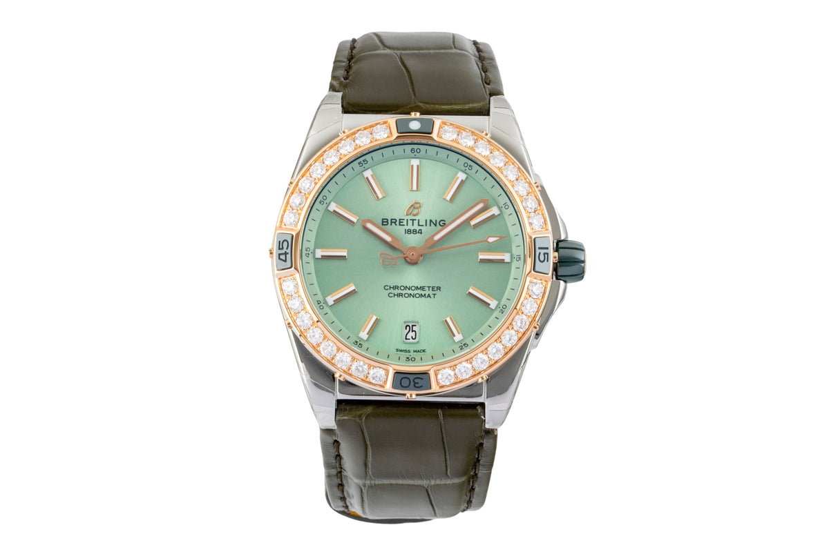 Breitling Chronomat acero / oro automático reloj para damas  U17356531L1P1 LP: 13850EUR  [2606680]