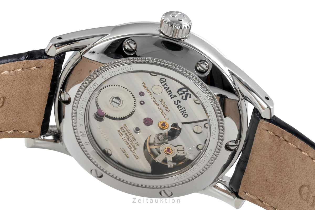 Grand Seiko acier à remontage manuel montre pour hommes SBGW301  [2606700]