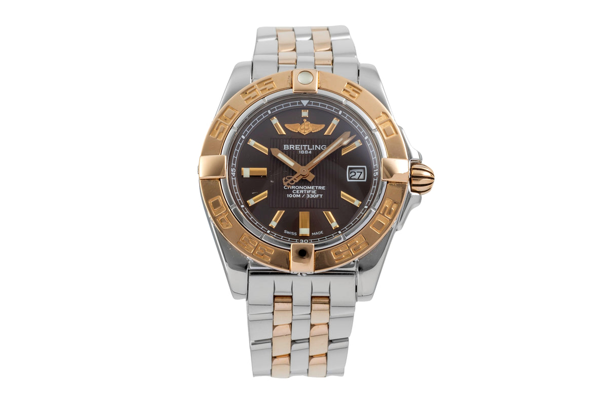 Breitling Galactic 32 acciaio / oro quarzo orologio da donna C71356  [2606710]