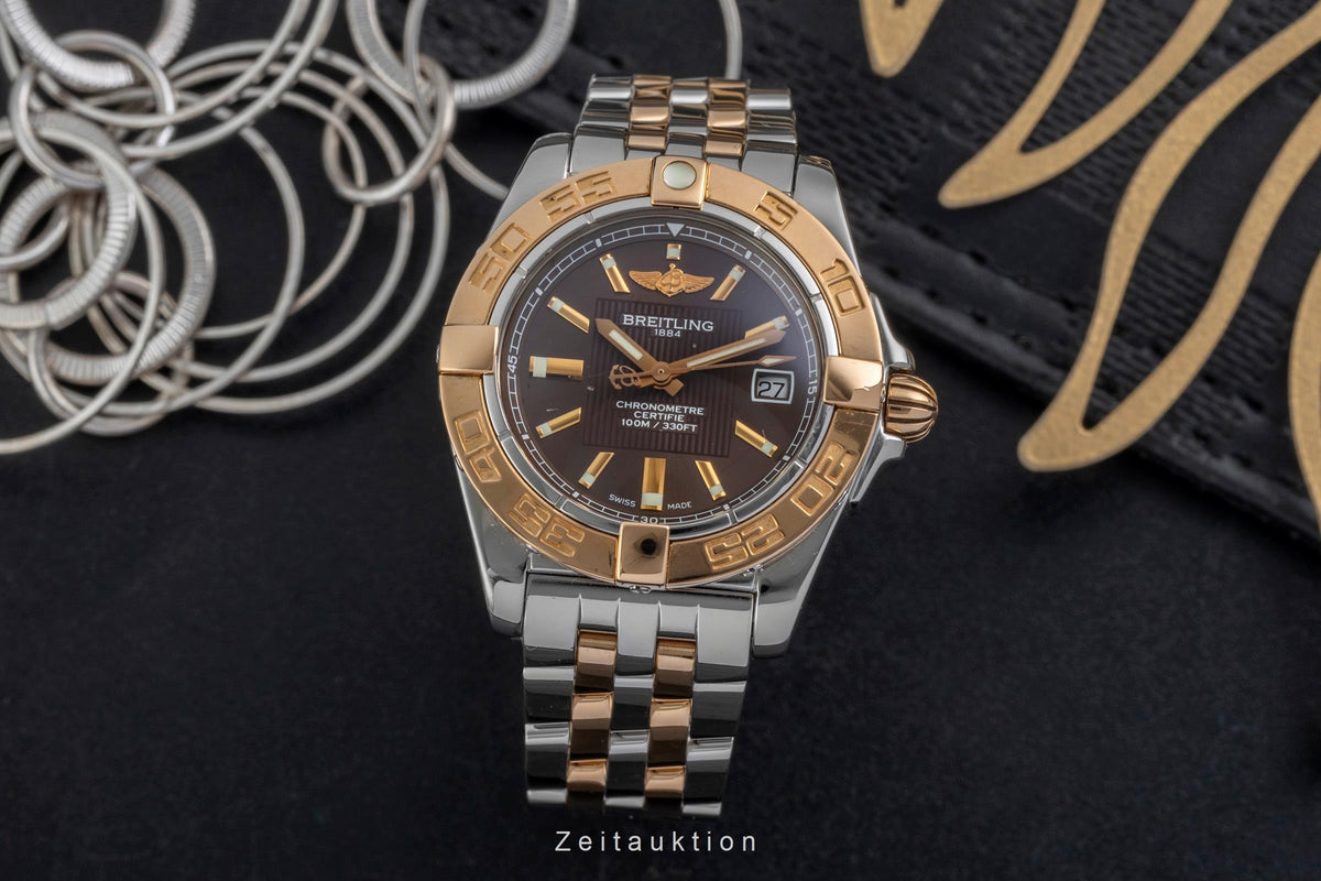 Breitling Galactic 32 acciaio / oro quarzo orologio da donna C71356  [2606710]