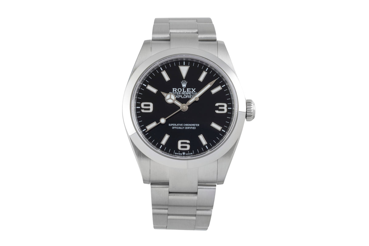 Rolex Explorer steel automatic men's watch 224270-0001  [2606714]