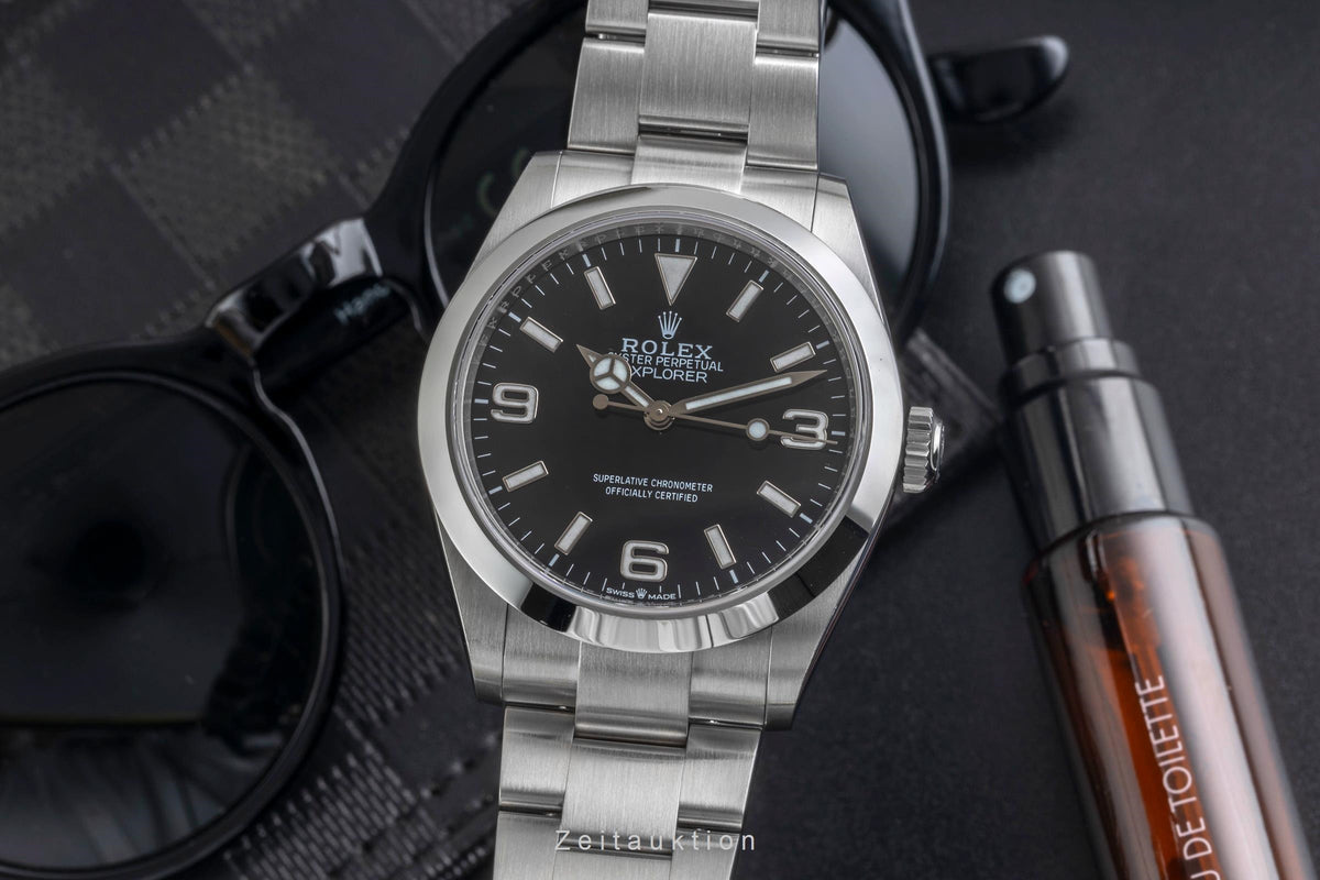 Rolex Explorer steel automatic men's watch 224270-0001  [2606714]