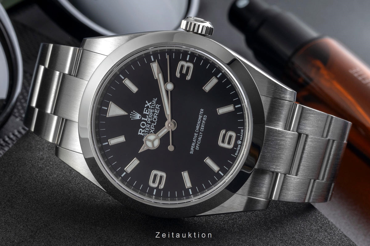 Rolex Explorer 40 Oyster Edelstahl Automatik Herrenuhr Ref. 224270 B&P 2023 [2606714]