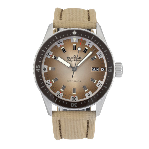 Blancpain Fifty Fathoms steel automatic men's watch 5052-1146-E52A Limited  [2606715]