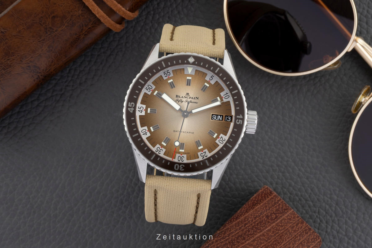 Blancpain Fifty Fathoms steel automatic men's watch 5052-1146-E52A Limited  [2606715]