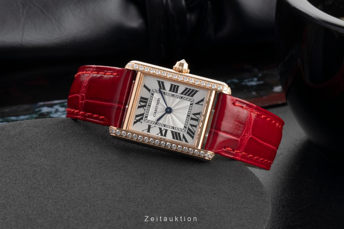 Cartier Tank 18 ct red gold manual winding women's watch WJTA0037 LP: 24000EUR  [2606716]