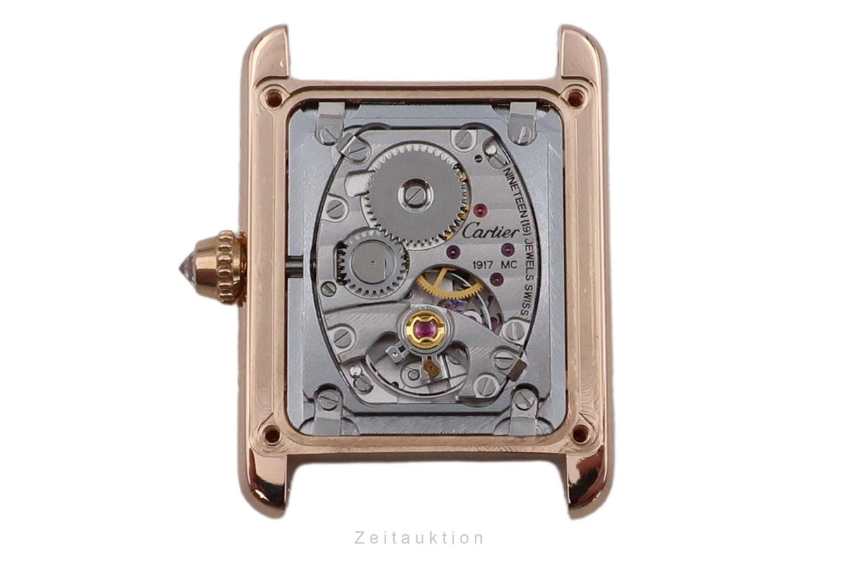 Cartier Tank 18 ct red gold manual winding women's watch WJTA0037 LP: 24000EUR  [2606716]