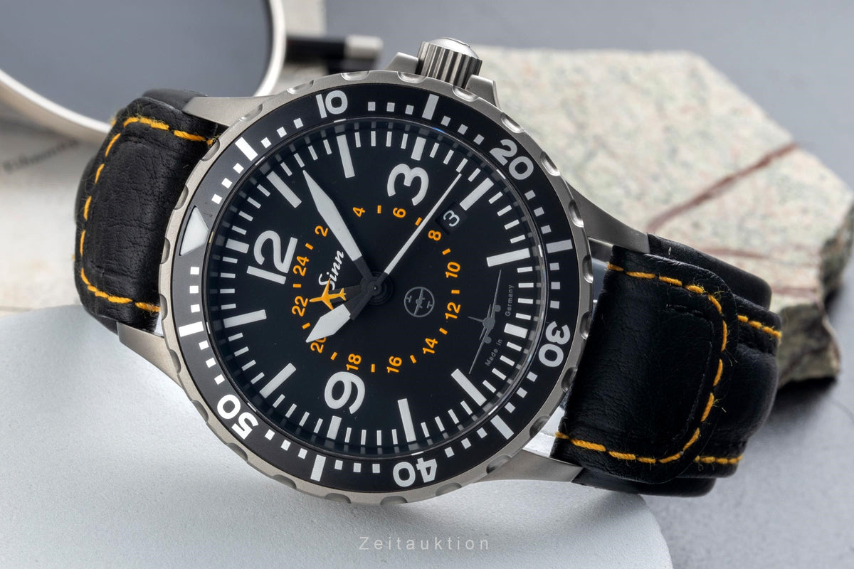 Sinn 857 UTC TESTAF LH Cargo acier automatique montre pour hommes 857.041 Limited  [2606741]