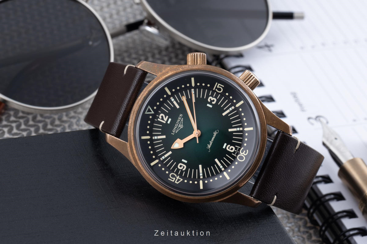 Longines Legend Diver Bronze Automatik Herrenuhr Ref. L3.774.1.50.2 NP: 3400 € [2606742]