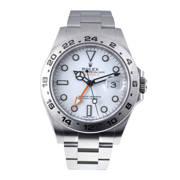 Rolex Explorer II acier automatique montre pour hommes 216570  [2606780]