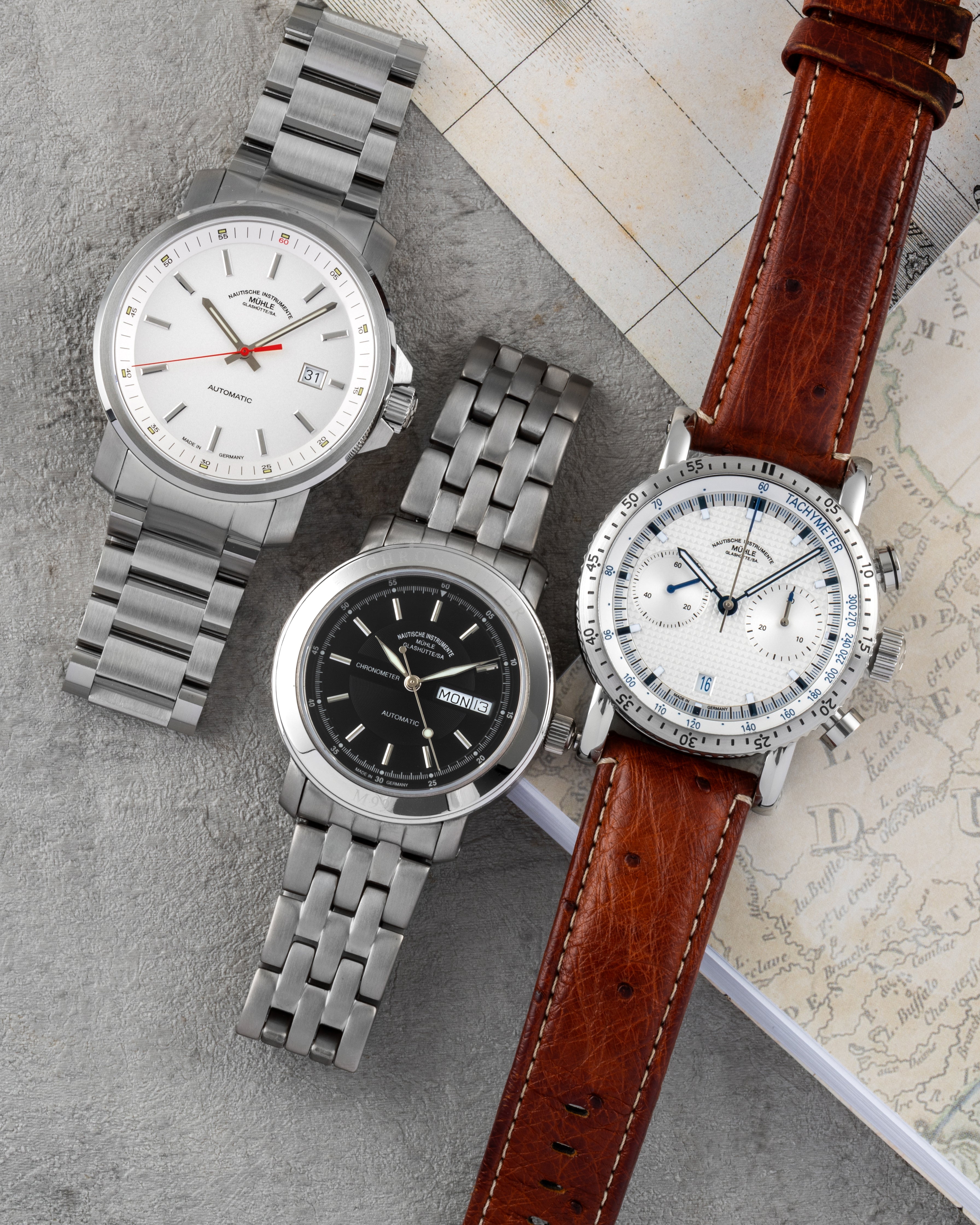 Drei Muehle Glashuette Uhren