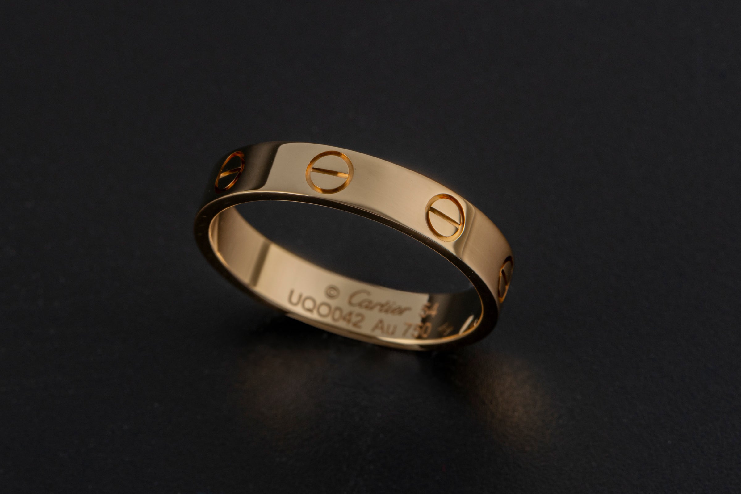 Cartier Love Ring 18k (0,750) Gold yellow gold size 54 with box