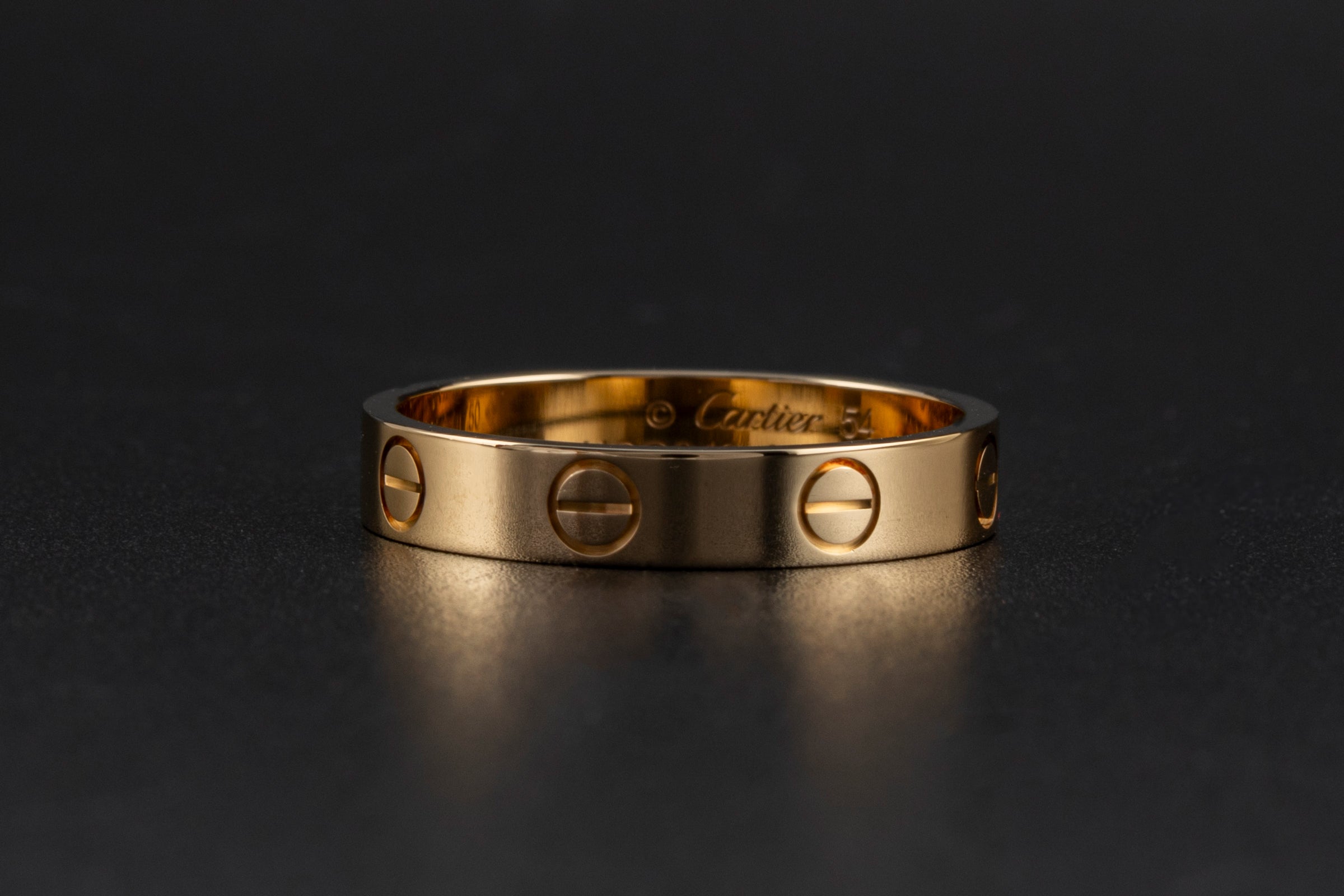 Cartier Love Ring 18k (0,750) Gold Gelbgold Gr. 54 mit Box VP: 1400,- €[KL26020]