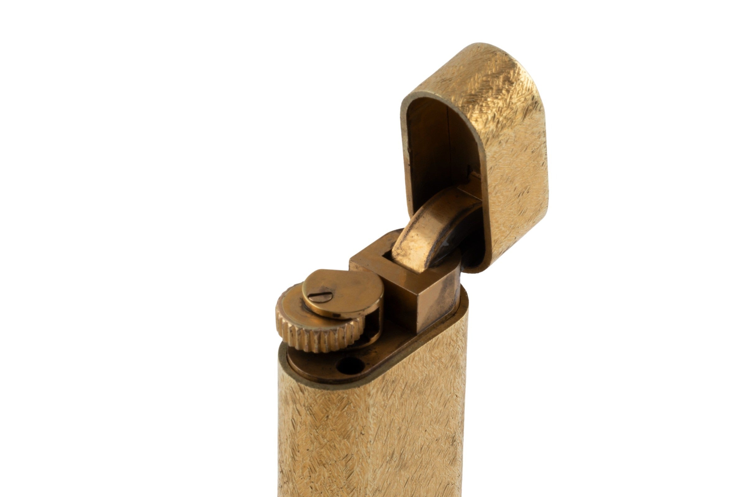 Cartier Briquets Lighters Feuerzeug Plaqué Or Vergoldet Ref. CA 20306[KL26009]