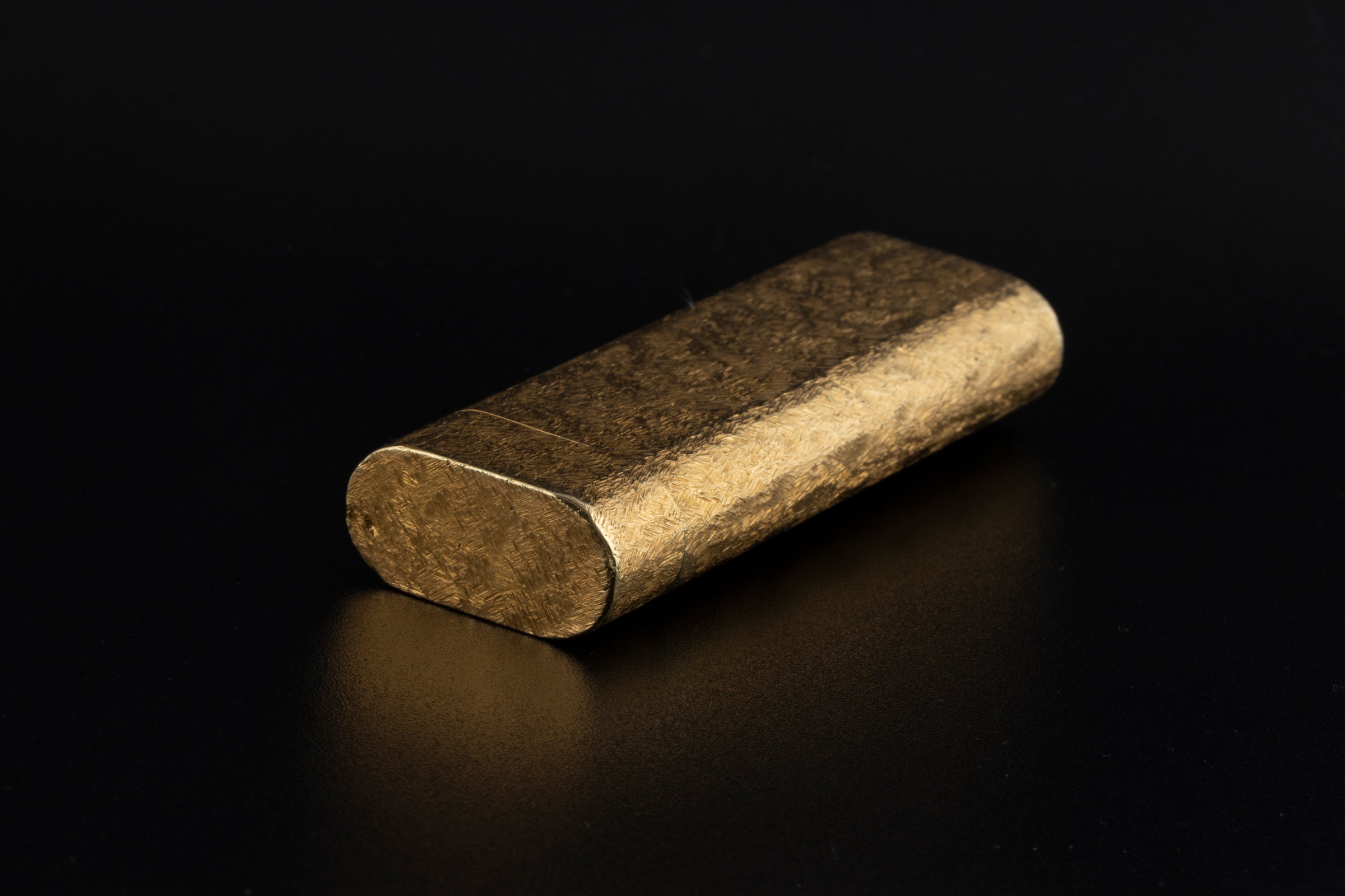 Cartier Briquets Lighters Feuerzeug Plaqué Or Vergoldet Ref. CA 20306[KL26009]