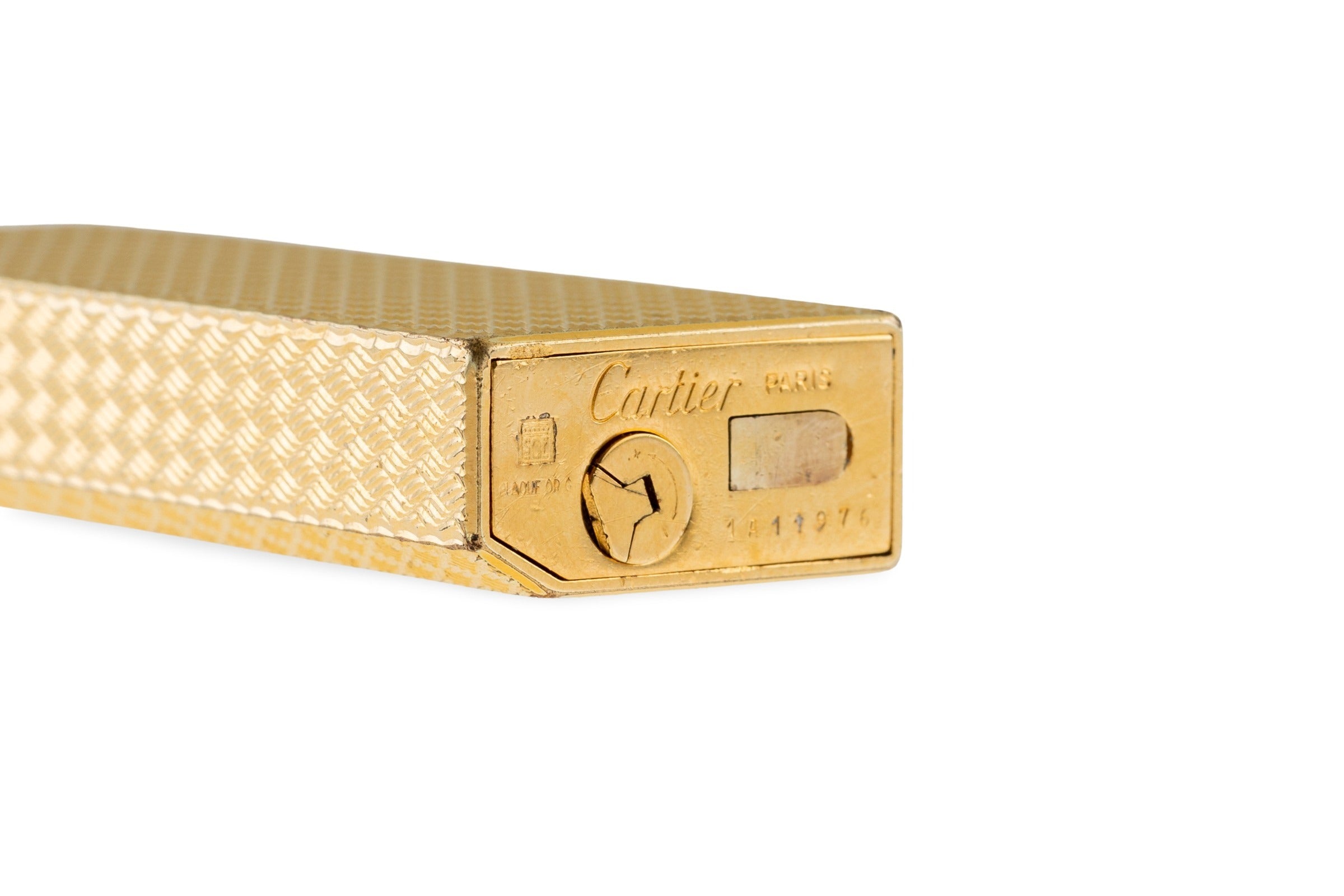 Cartier Briquets Lighters Lighter Gold Plated with Box & Booklets Cartier Briquets Lighters Lighter Gold Plated with Box & Booklets