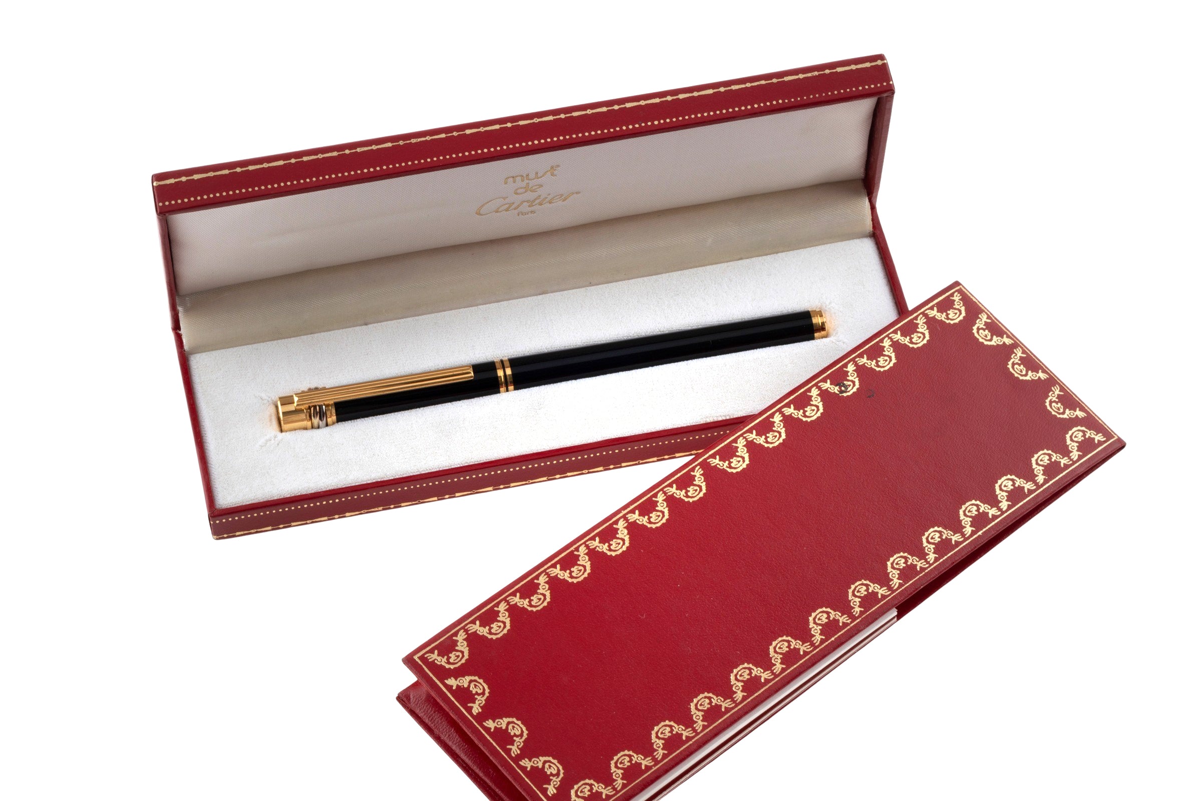 Cartier Must de Cartier Trinity Ballpoint pen black - gold finish