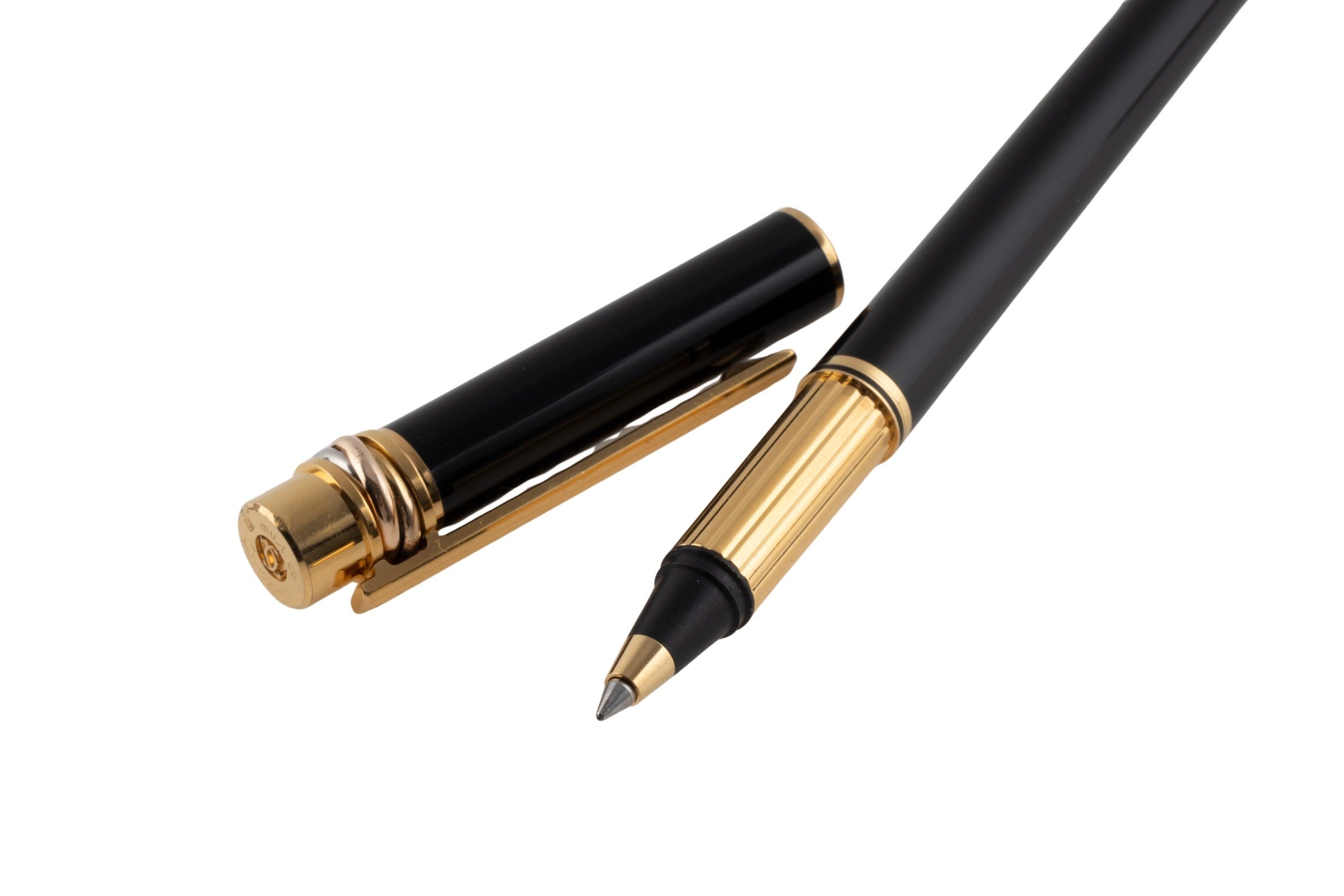 Cartier Must de Cartier Trinity Ballpoint pen black - gold finish