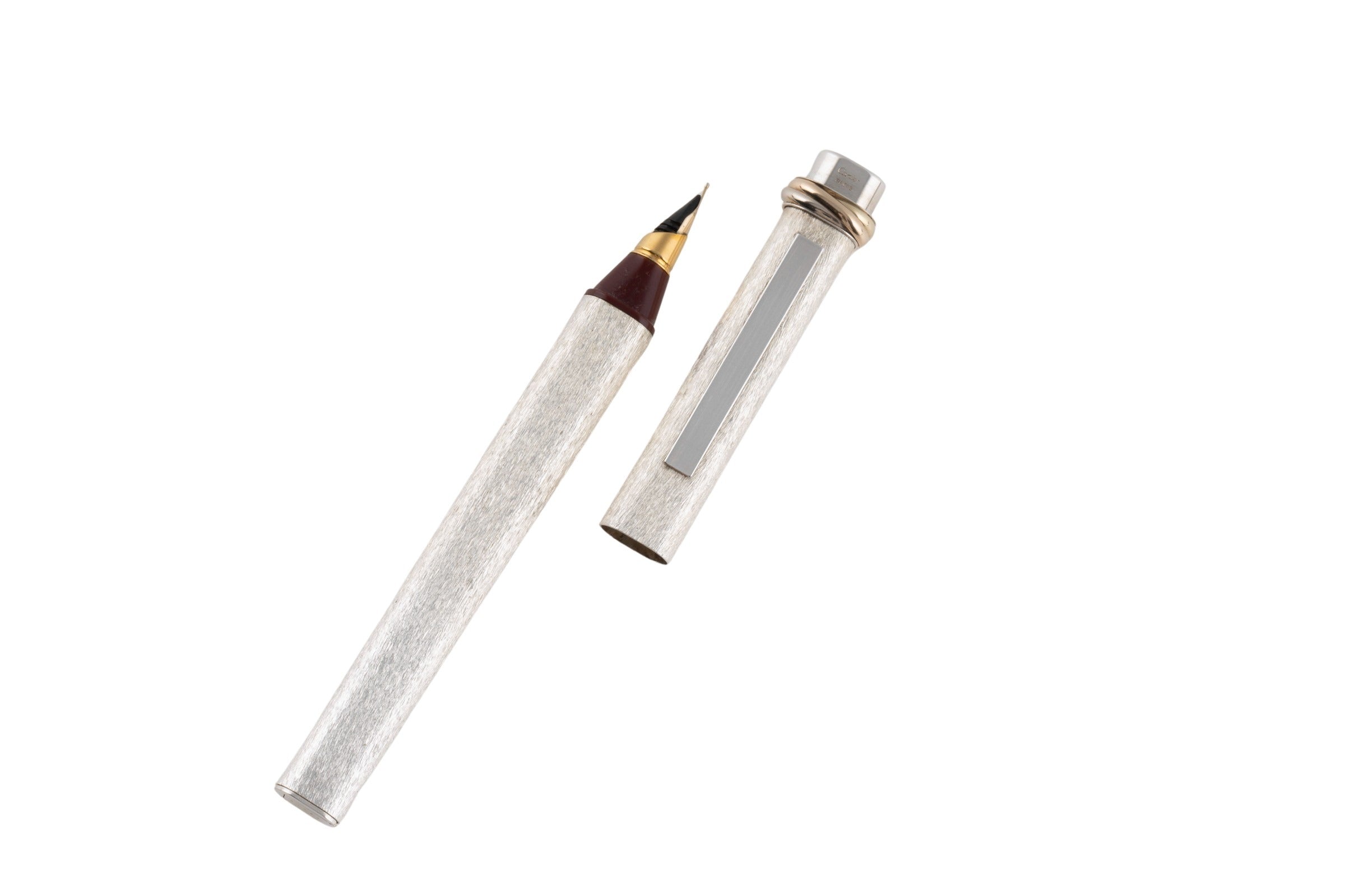 Cartier Le Must Vendôme Trinity fountain pen Silver-Finish Cartier