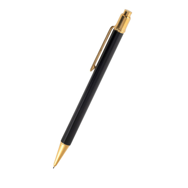 Cartier Stylo Mine Must II Bleistift Lack Schwarz / Gold Finish [KL25911]