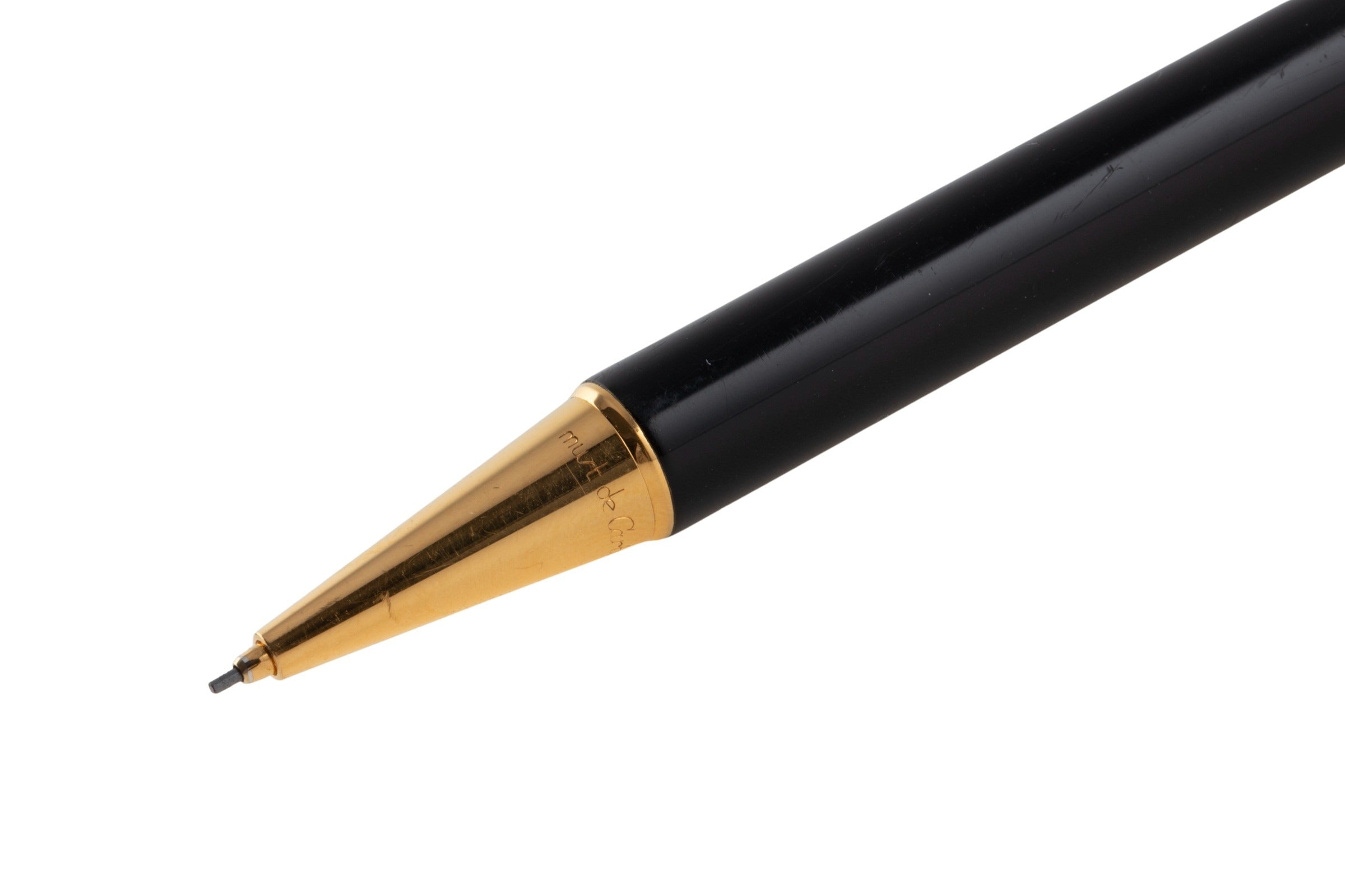 Cartier Stylo Mine Must II pencil lacquer black / gold Finish | 25911