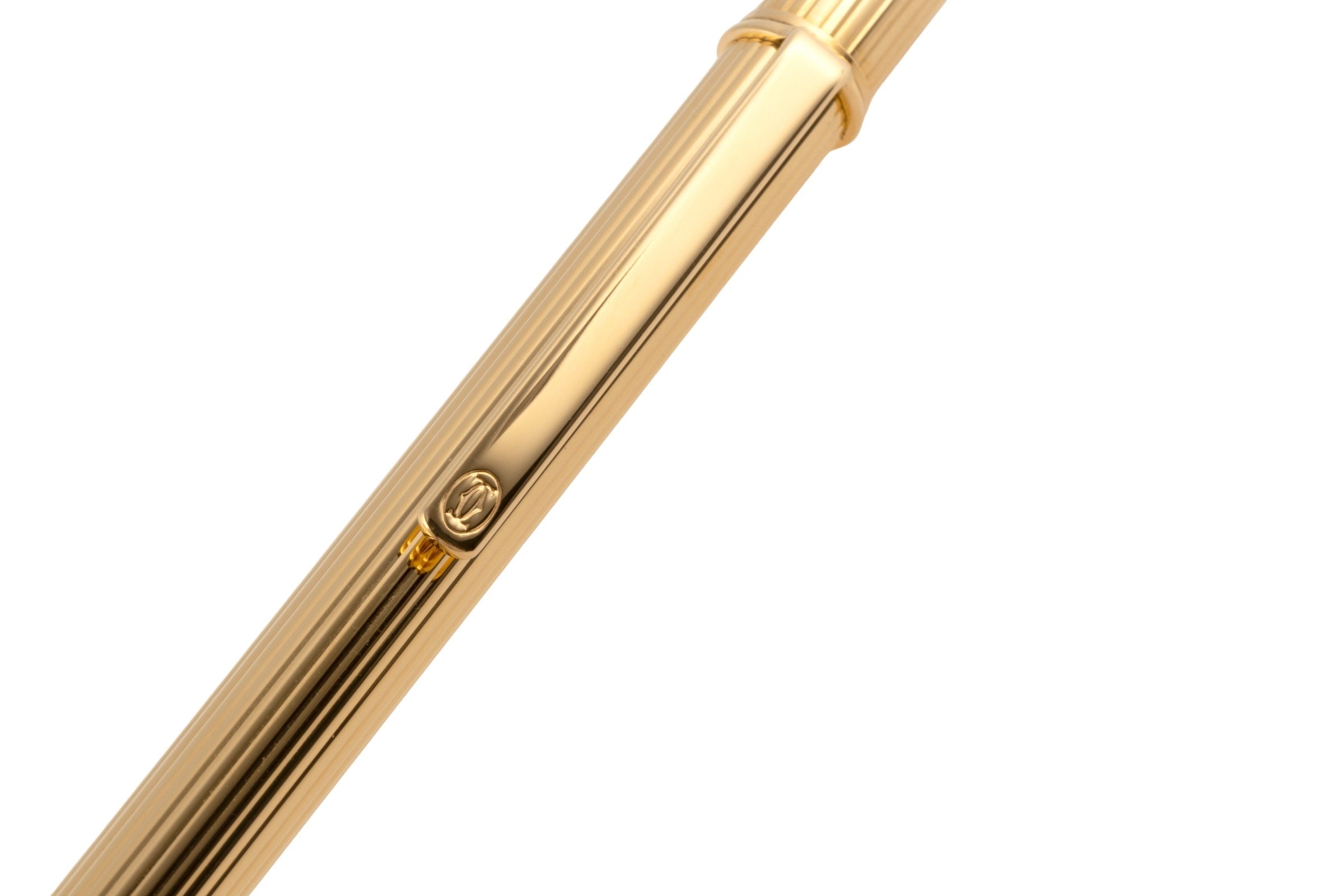 Cartier Stylos Bille Must II Kugelschreiber Must II Pen Ref. ST150090 B&P[KL25882]