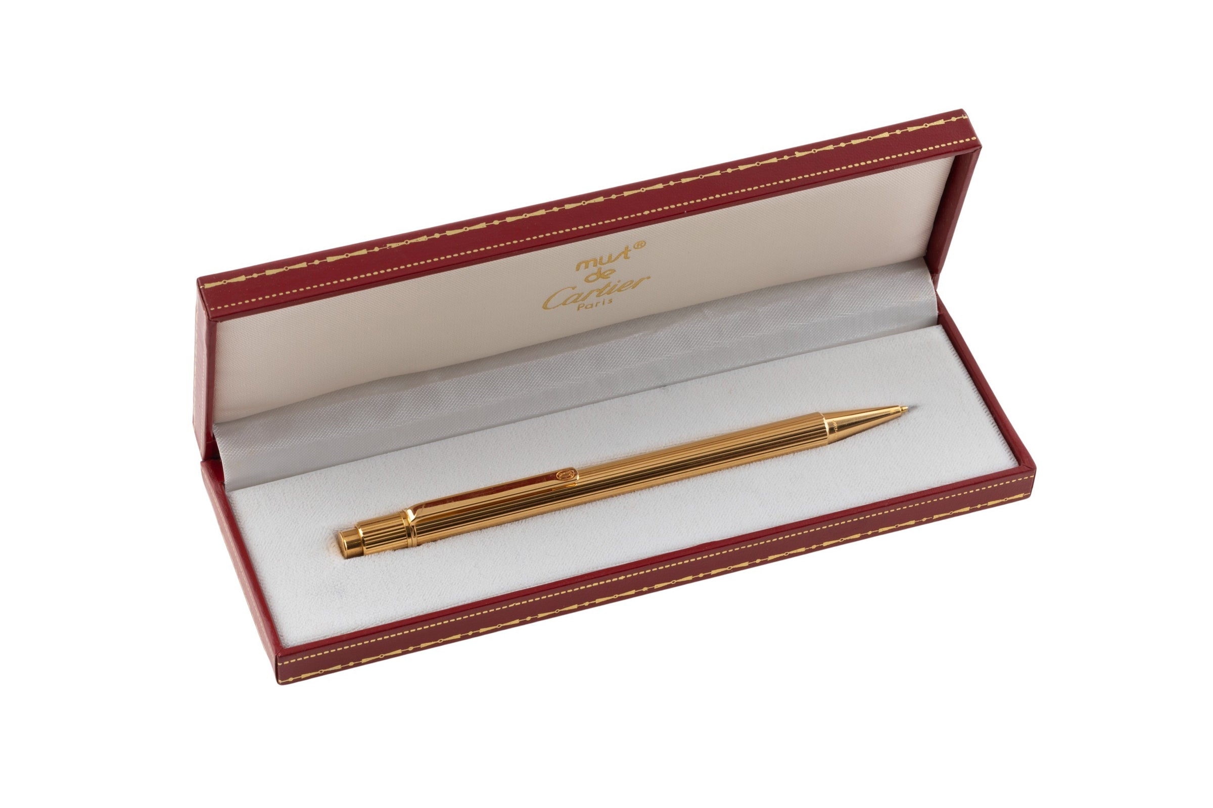 Cartier Stylos Must II Bleistift Must Pencil Druckbleistift mit Box[KL25883]