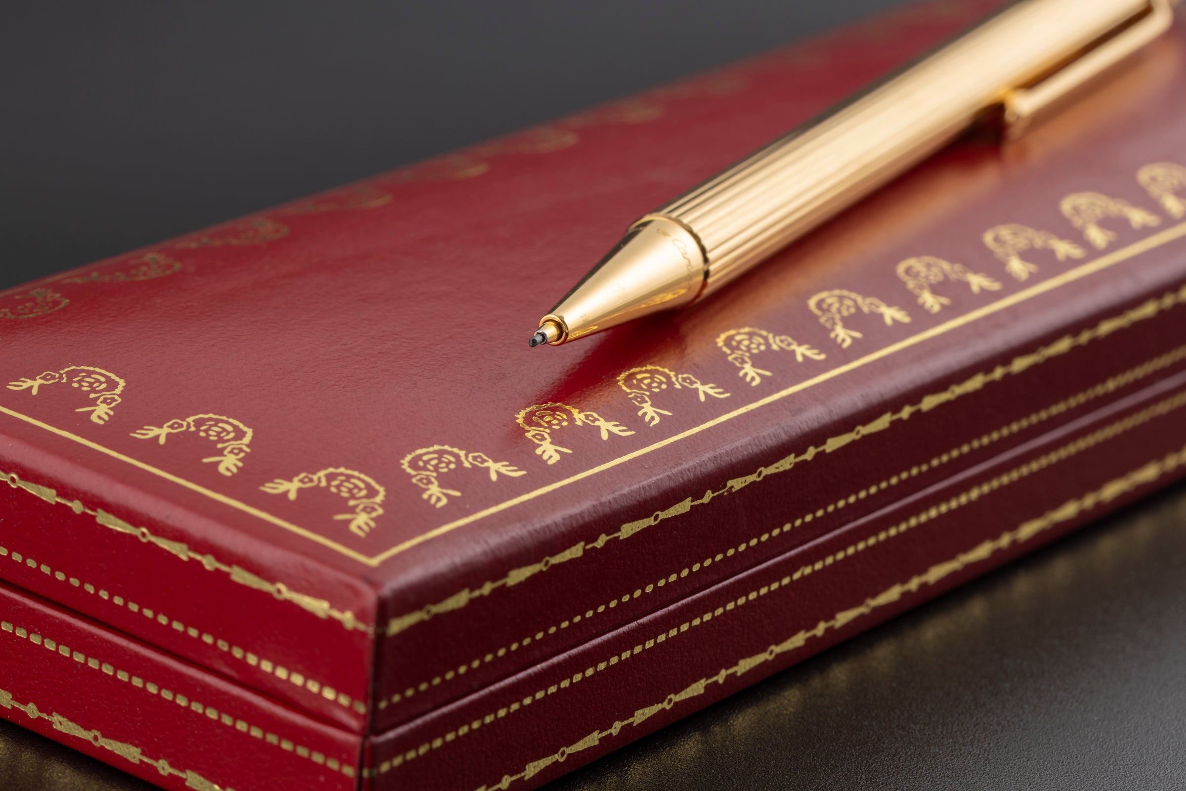 Cartier Stylos Must II Bleistift Must Pencil Druckbleistift mit Box[KL25883]
