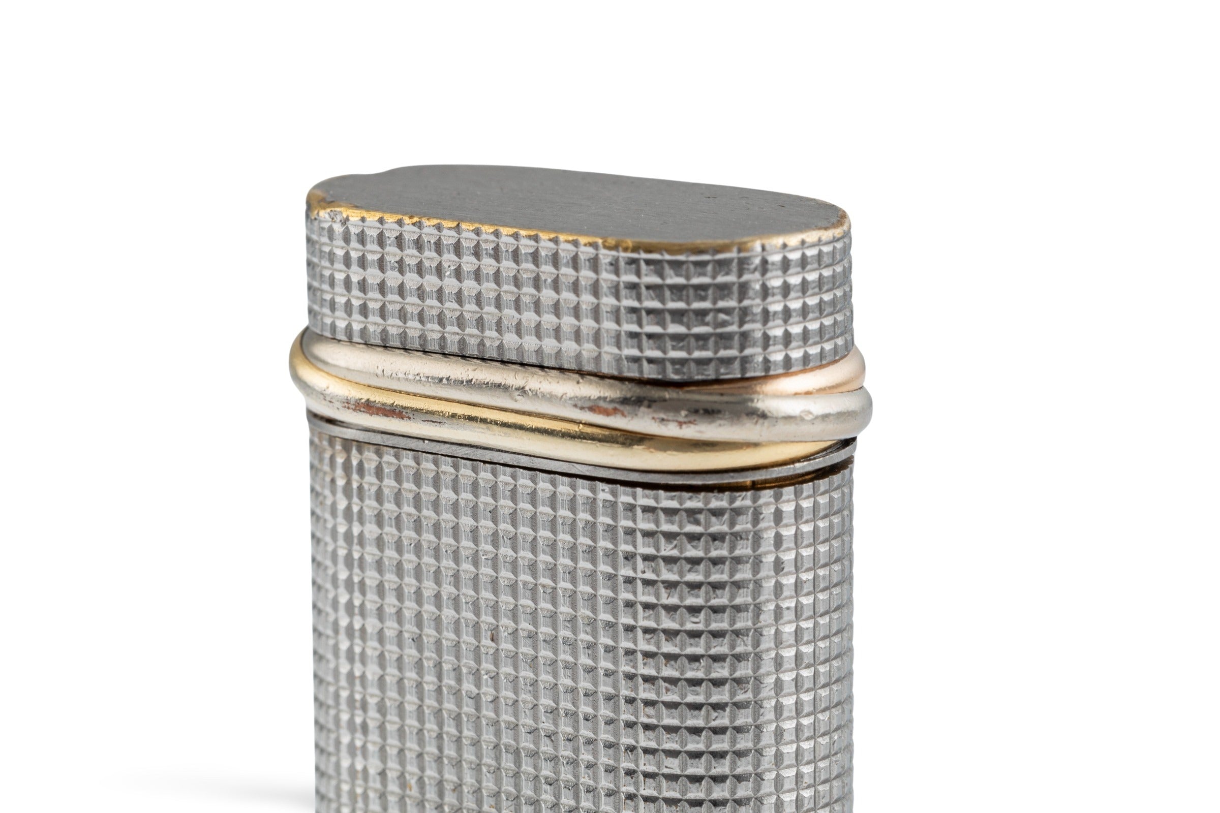 Cartier Briquets Lighters Trinity Feuerzeug Plaqué Or Vergoldet Swiss Made[KL25912]