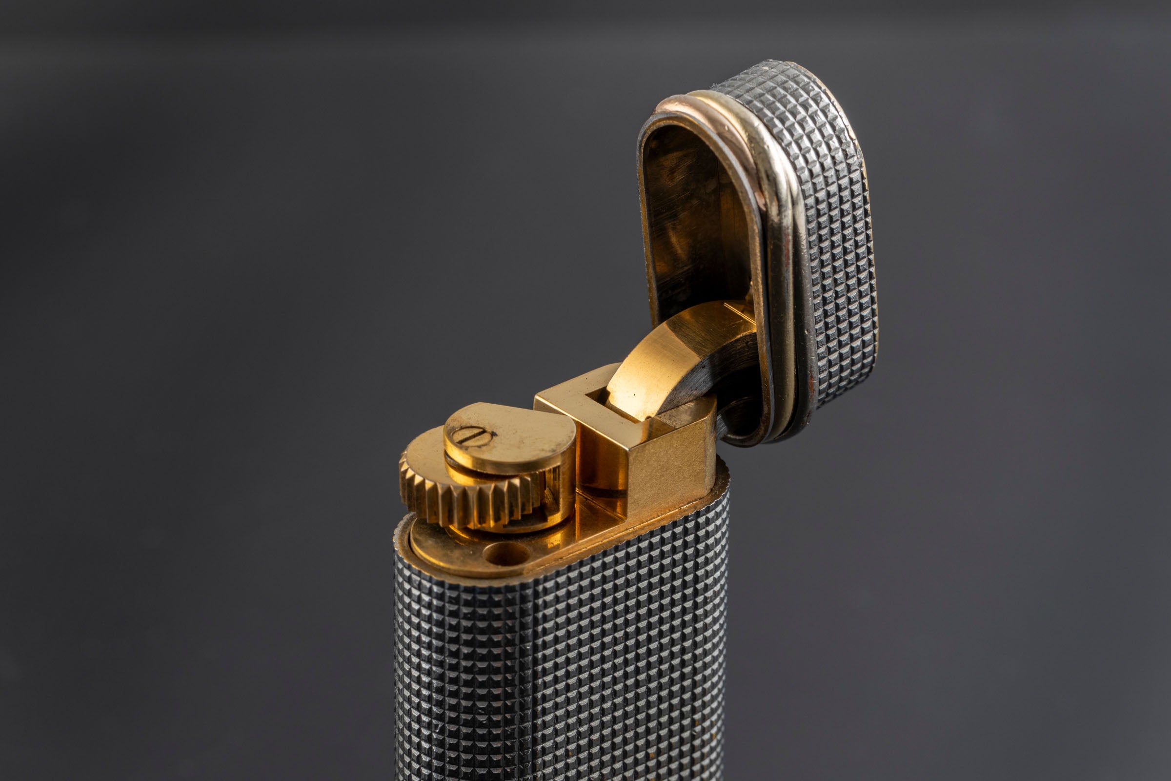 Cartier Briquets Lighters Trinity Feuerzeug Plaqué Or Vergoldet Swiss Made[KL25912]