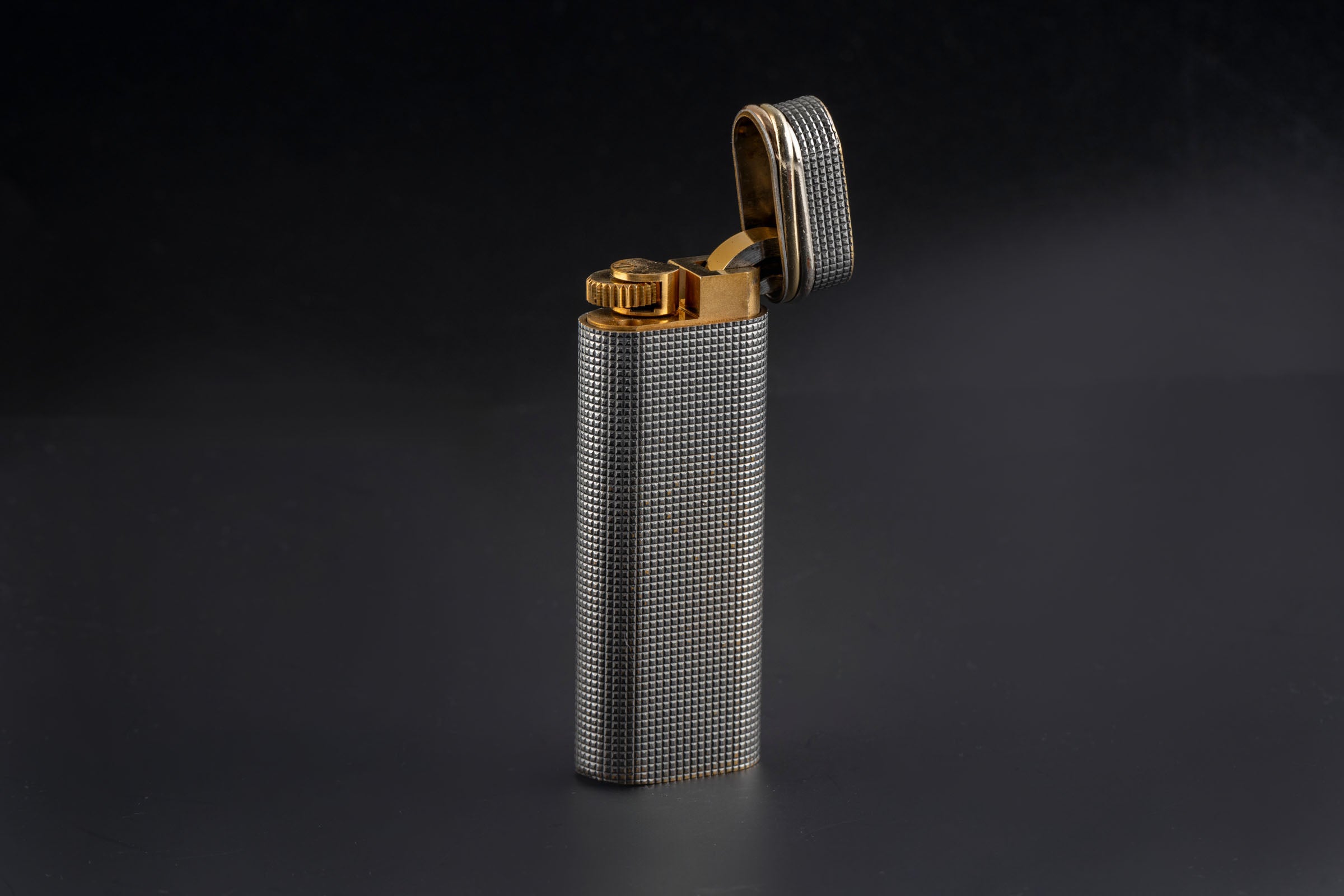 Cartier Briquets Lighters Trinity Feuerzeug Plaqué Or Vergoldet Swiss Made[KL25912]