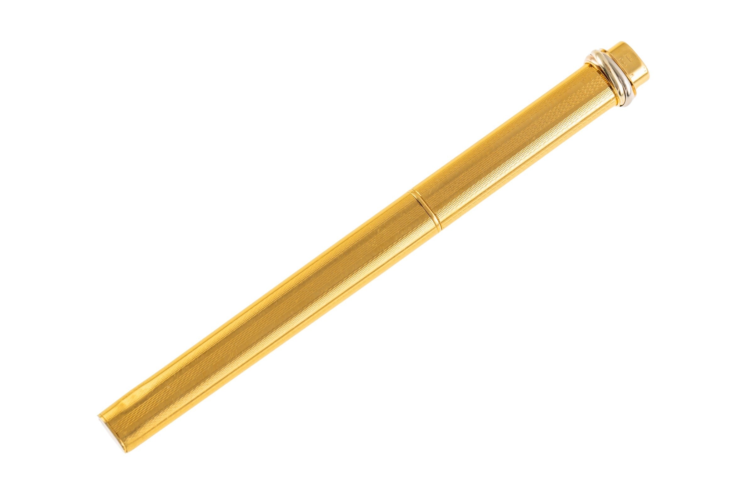 Cartier Stylo Trinity Must de Cartier "Grain D`orge" Kugelschreiber Ref. ST10302[KL25886]