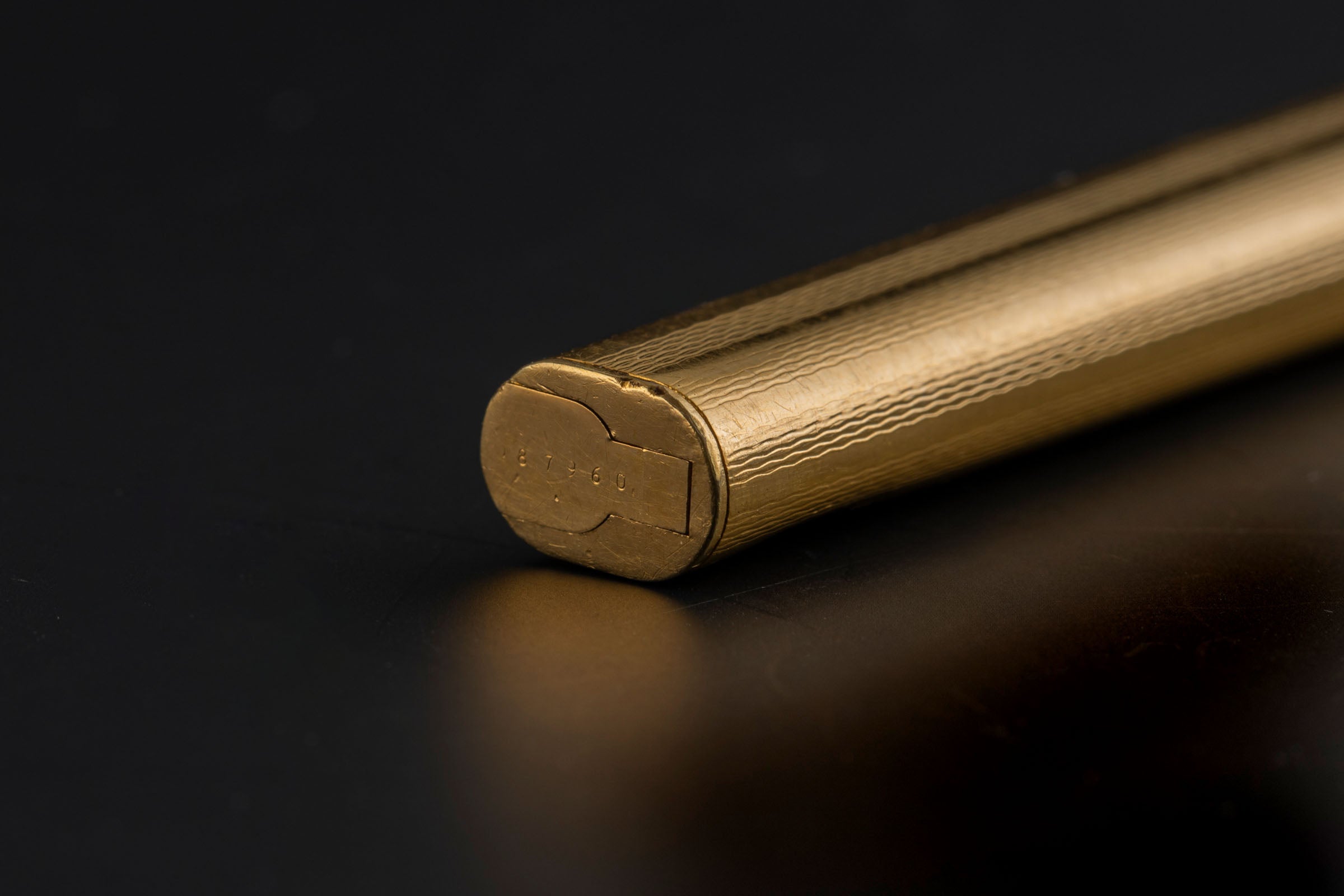 Cartier Stylo Trinity Must de Cartier "Grain D`orge" Kugelschreiber Ref. ST10302[KL25886]