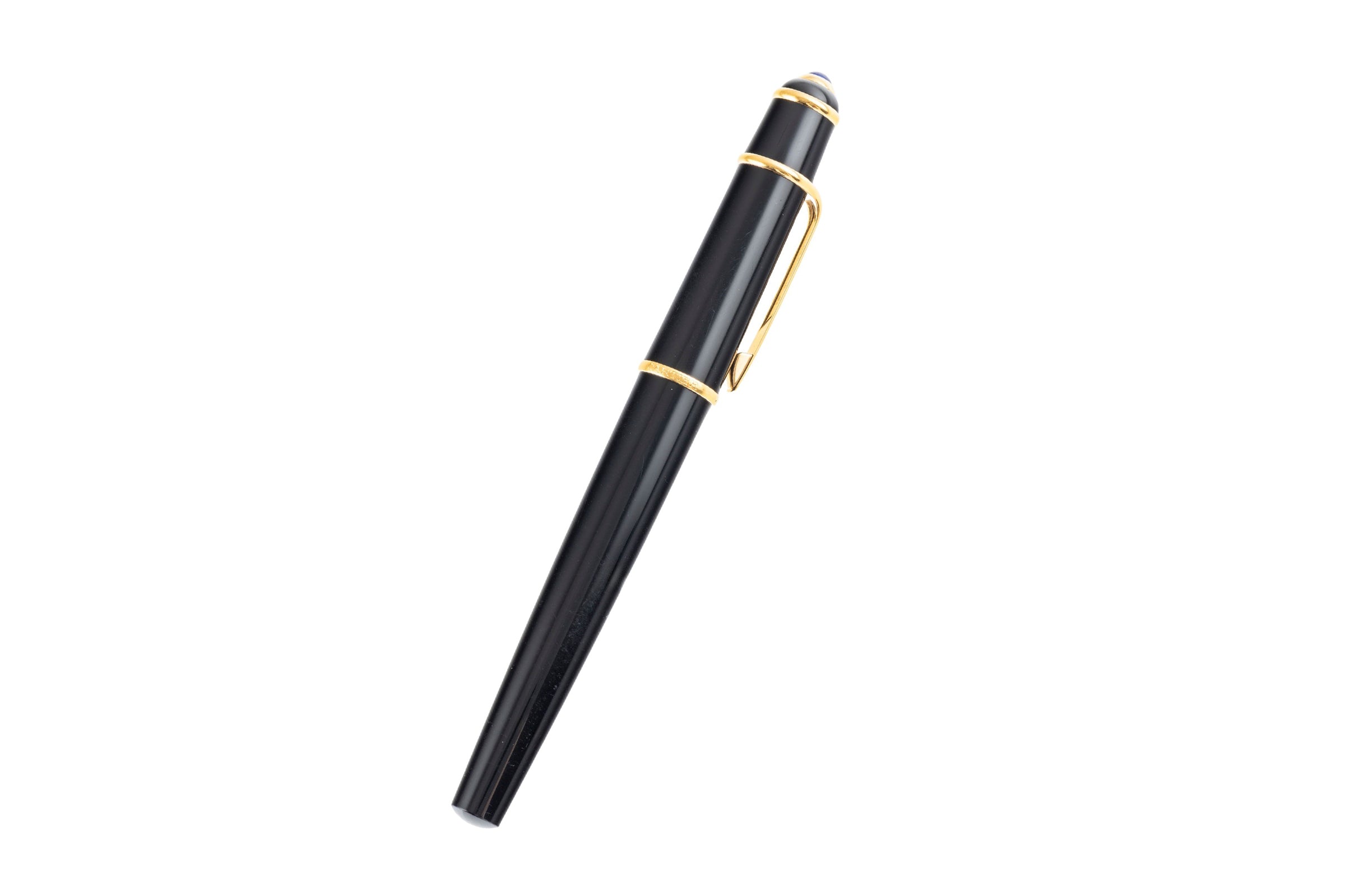 Cartier ボールペン Cartier Diabolo de Cartier fountain pen black / gold-plated Ref