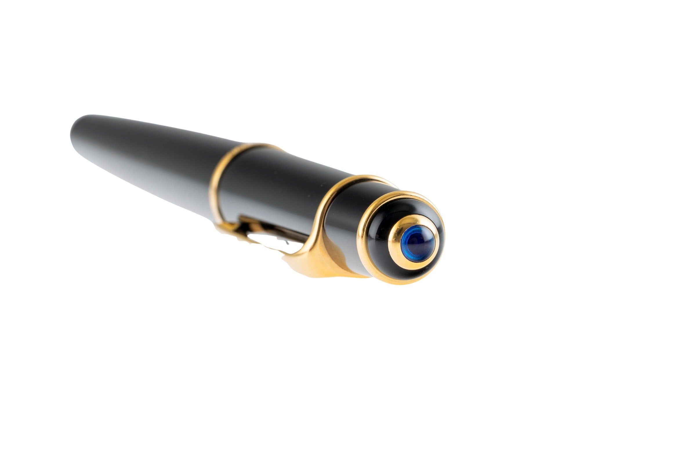 Cartier Diabolo de Cartier fountain pen black / gold-plated Ref