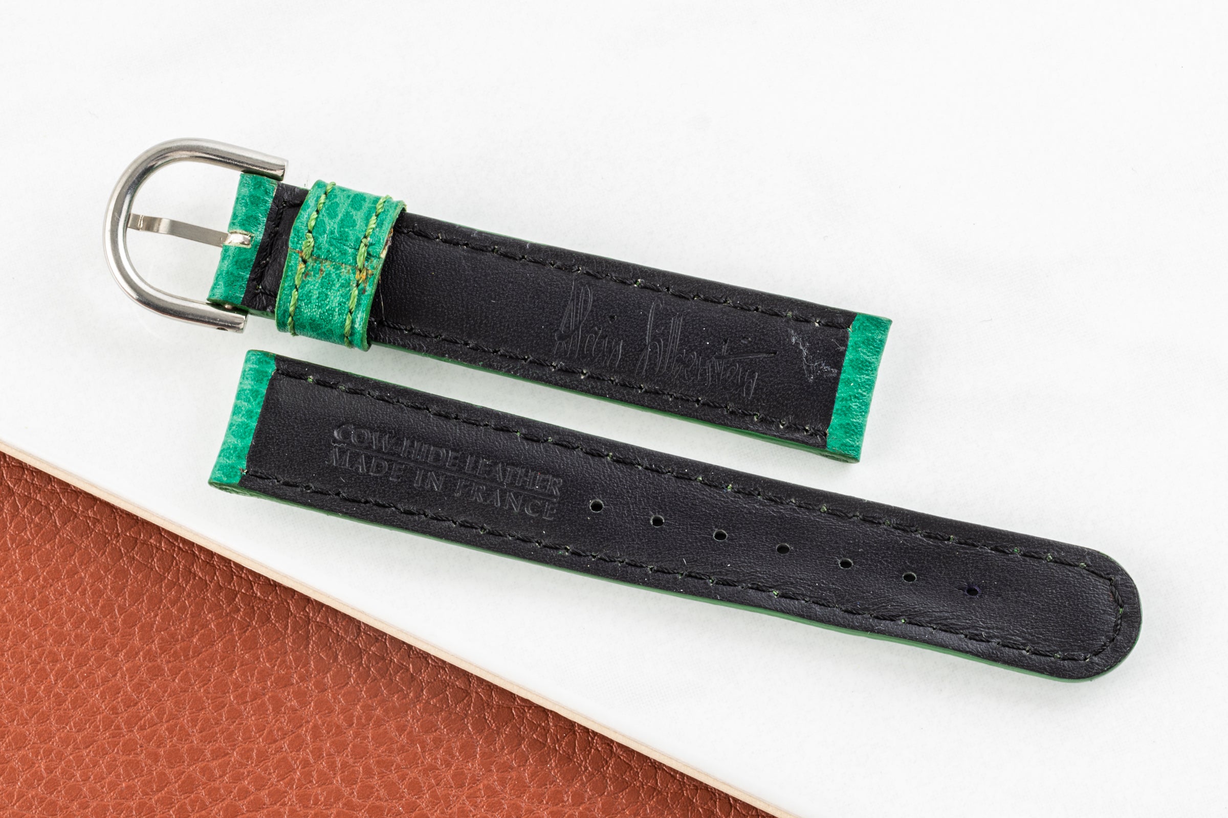 NEUES  Alain Silberstein Armband  mm Lederband [KL24037]