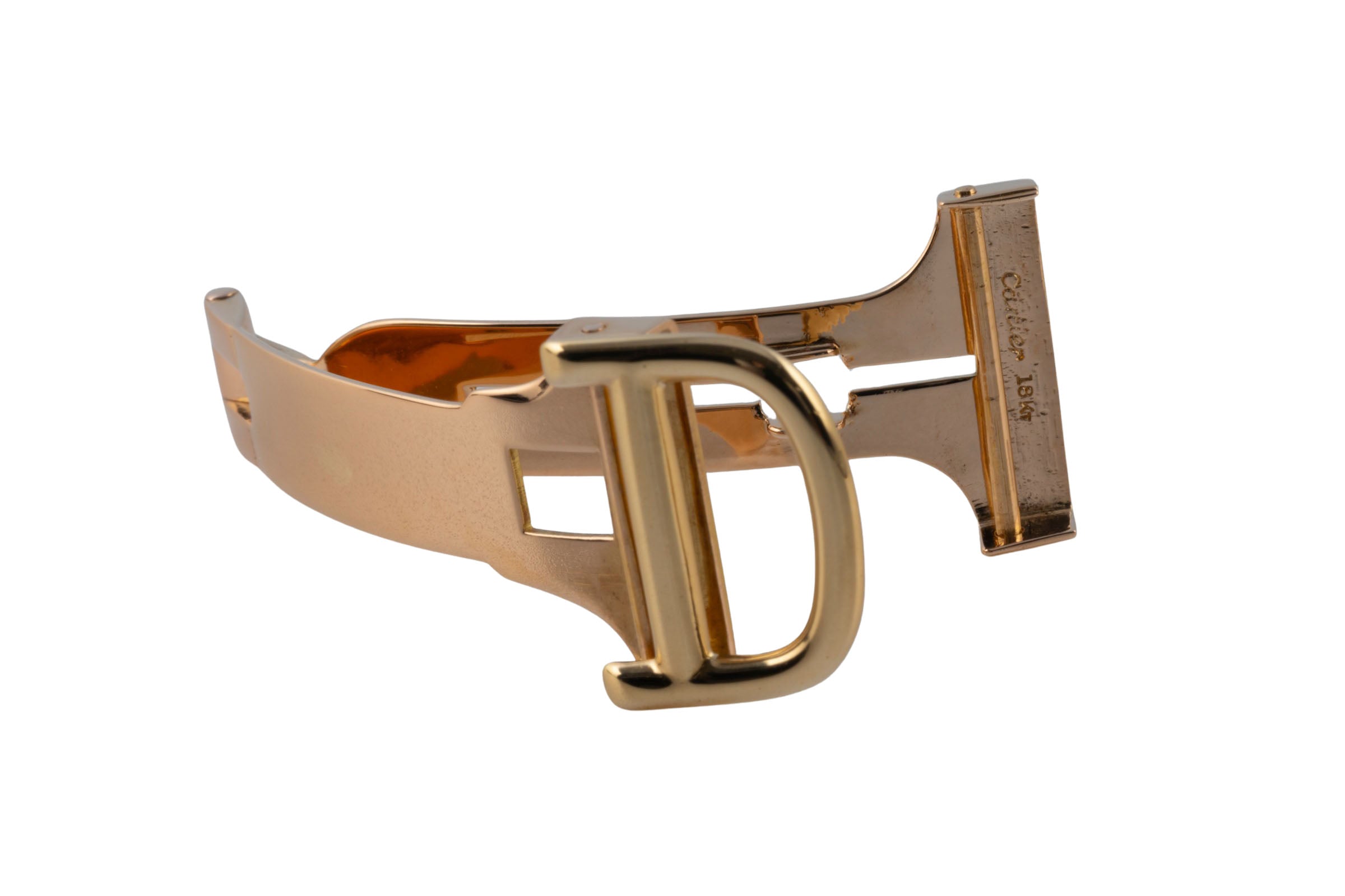 Cartier fermoir déployant 18k or rouge 15,50 mm [KL24162]