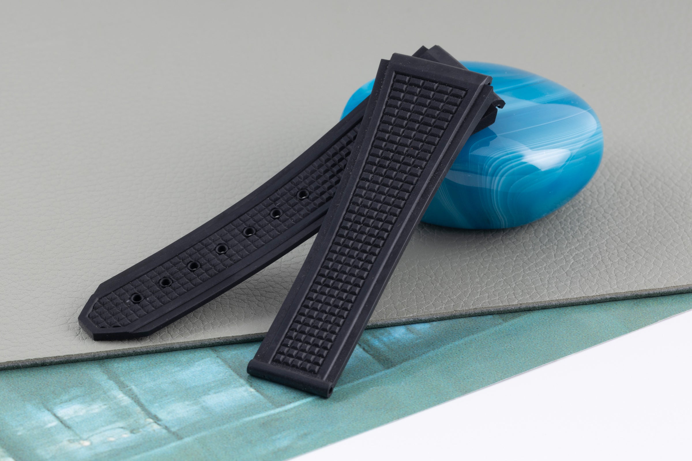 Zenith strap 22.00 mm rubber strap [KL24454]