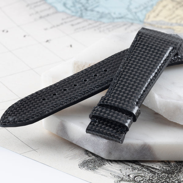 NEUF Zenith bracelet 23,00mm bracelet en caoutchouc [KL24455]