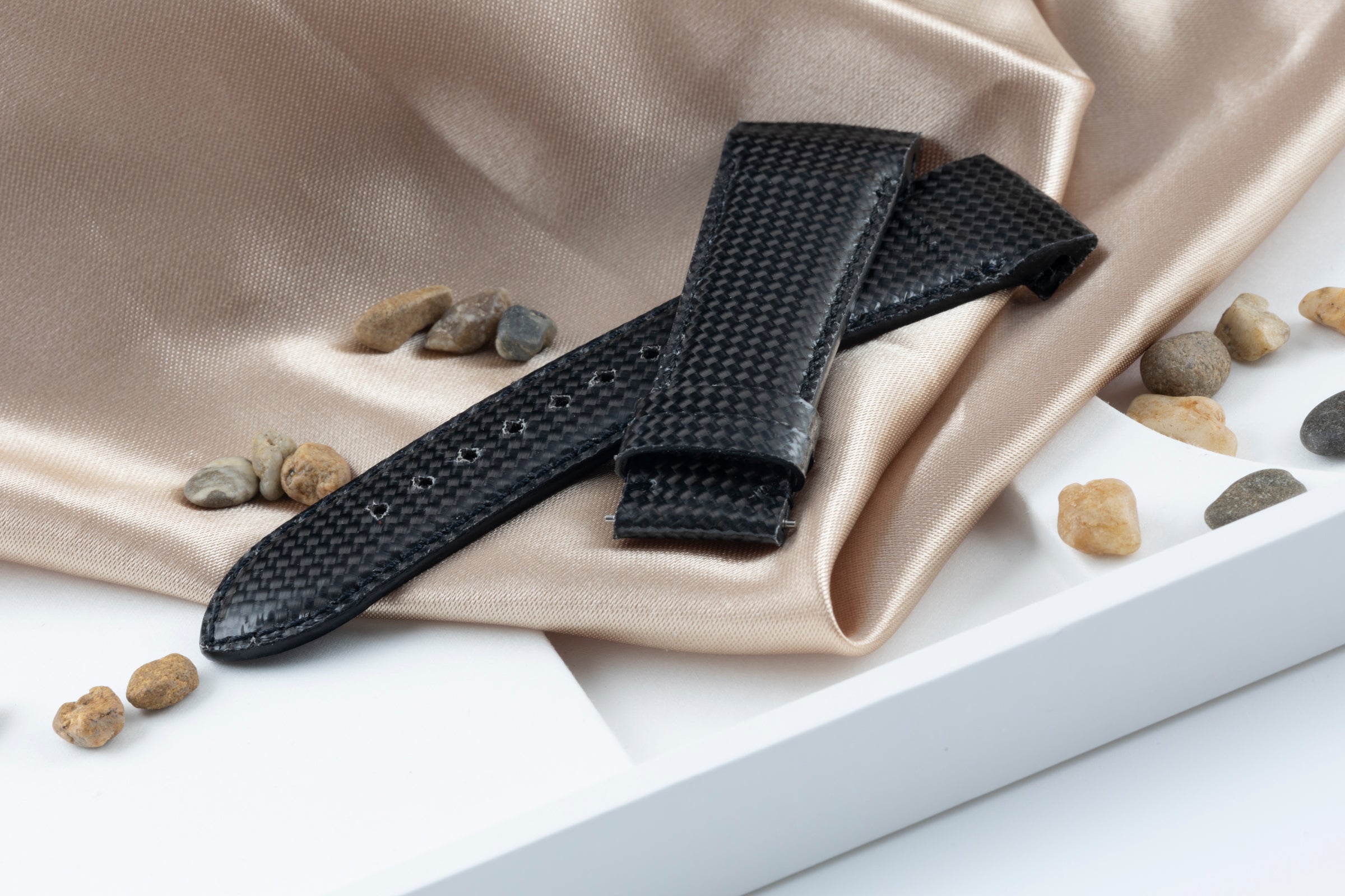 Bracelet neuf Zenith 22,00mm bracelet en caoutchouc [KL24456]