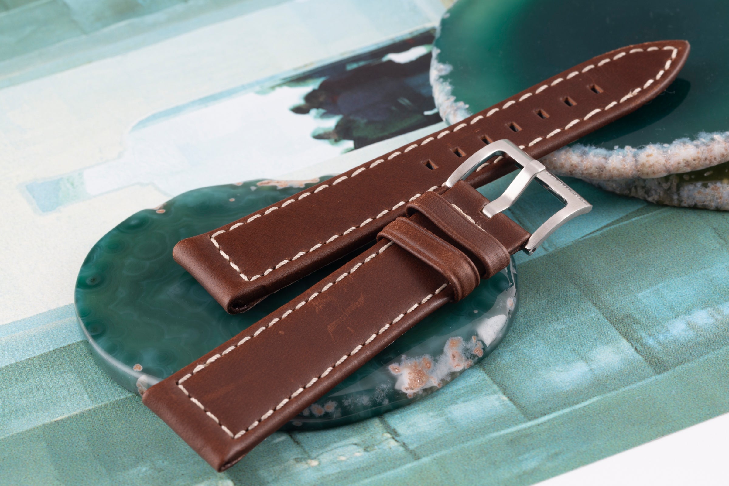 Nouveau Hamilton bracelet 20,00mm bracelet en cuir [KL24535]