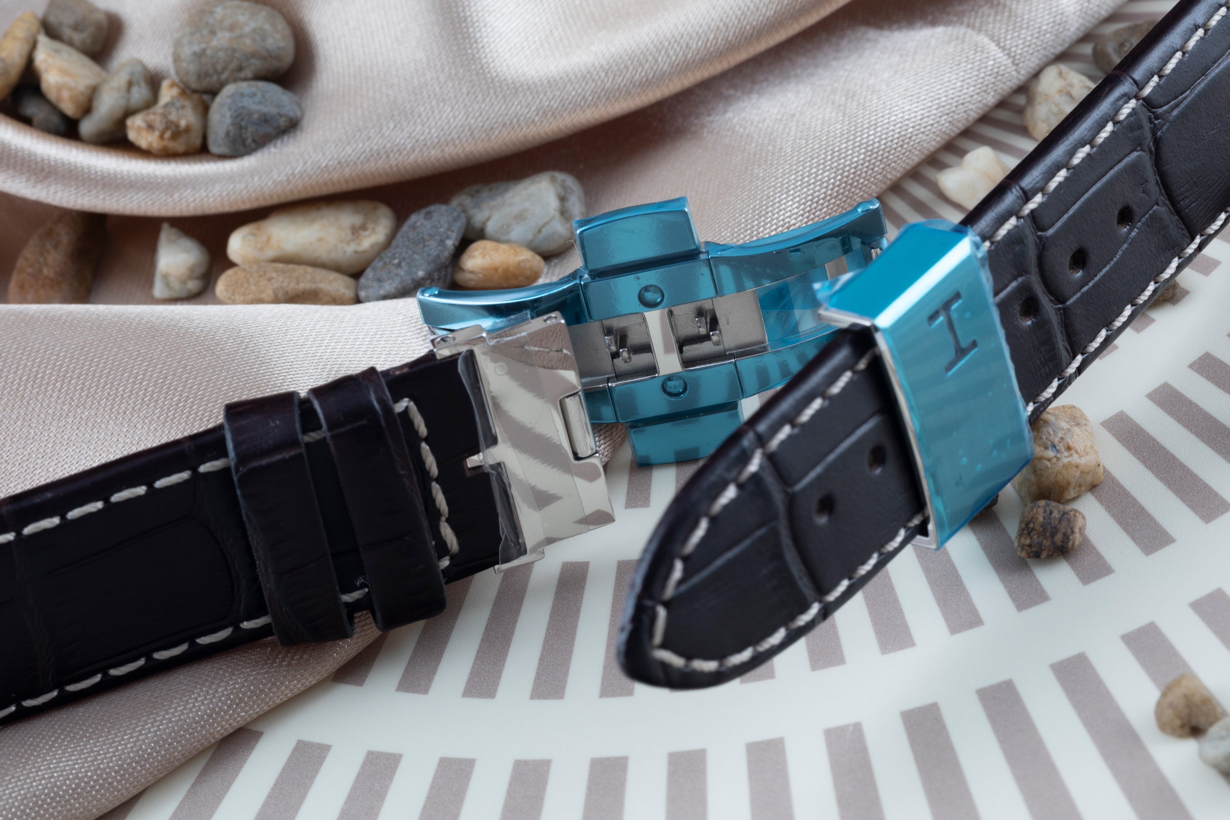 NEUF Hamilton bracelet 20,00mm bracelet en cuir [KL24540]