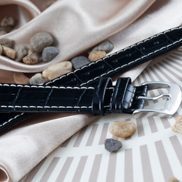 NOUVEAU  Hamilton bracelet  18,00mm bracelet en cuir [KL24541]