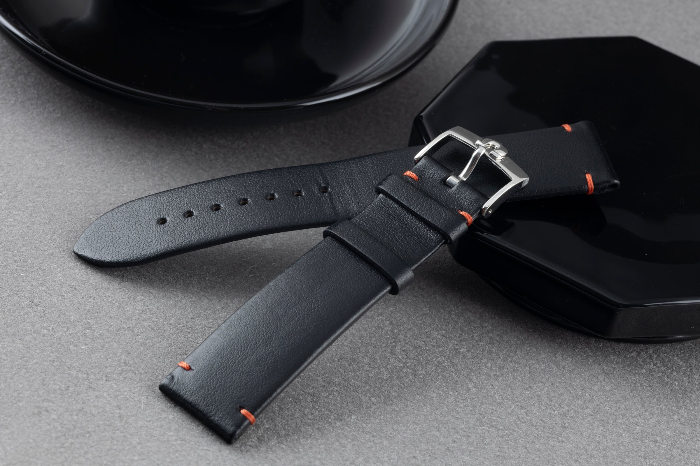 NEW Omega strap mm leather strap [KL24655]