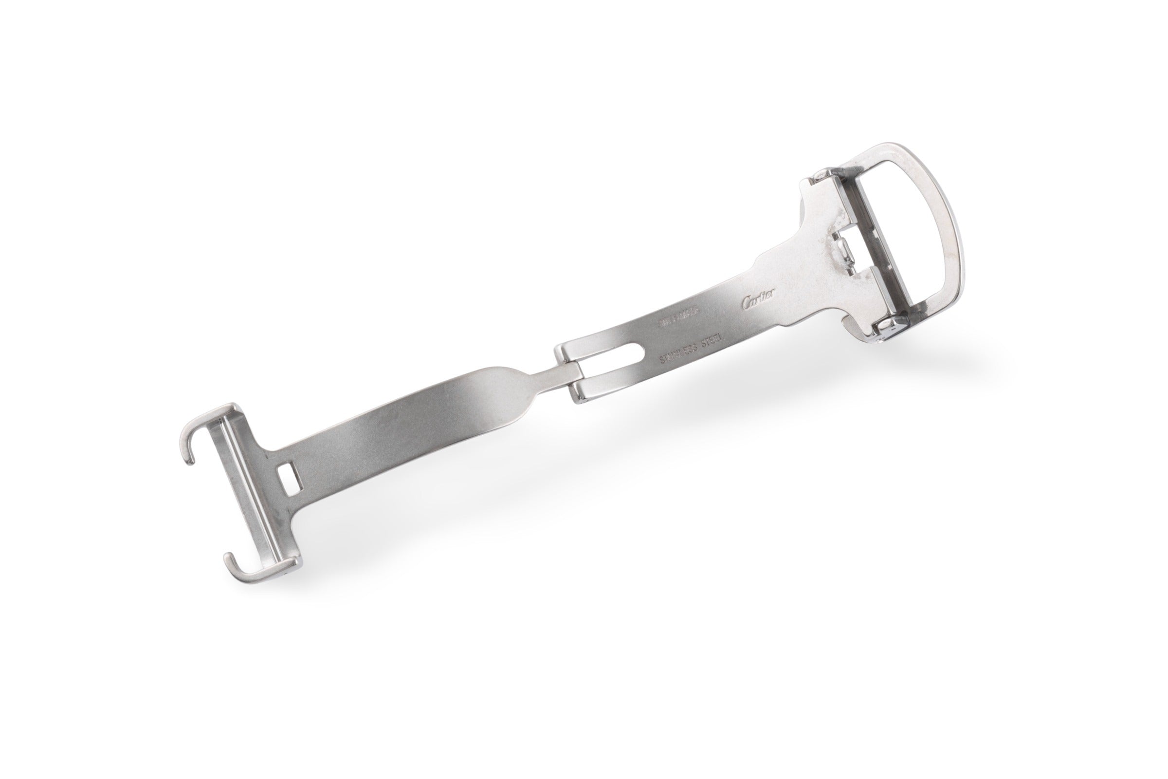 Cartier fermoir déployant acier 18,00 mm [KL24995]