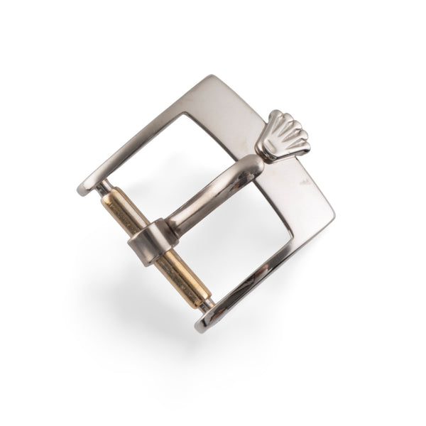 Rolex fibbie ad ardiglione 18k oro bianco 13,00 mm [KL25018]