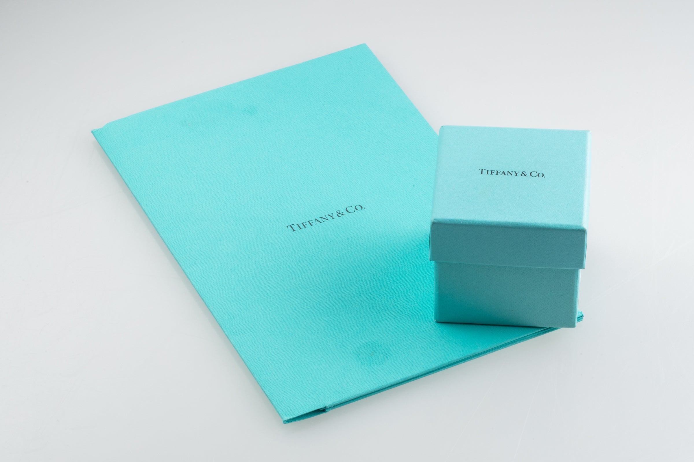 Tiffany & Co. Ring 950 Platin Brilliant Ring 0.30ct Damenring Gr. 46,5 VS1[KL25443]
