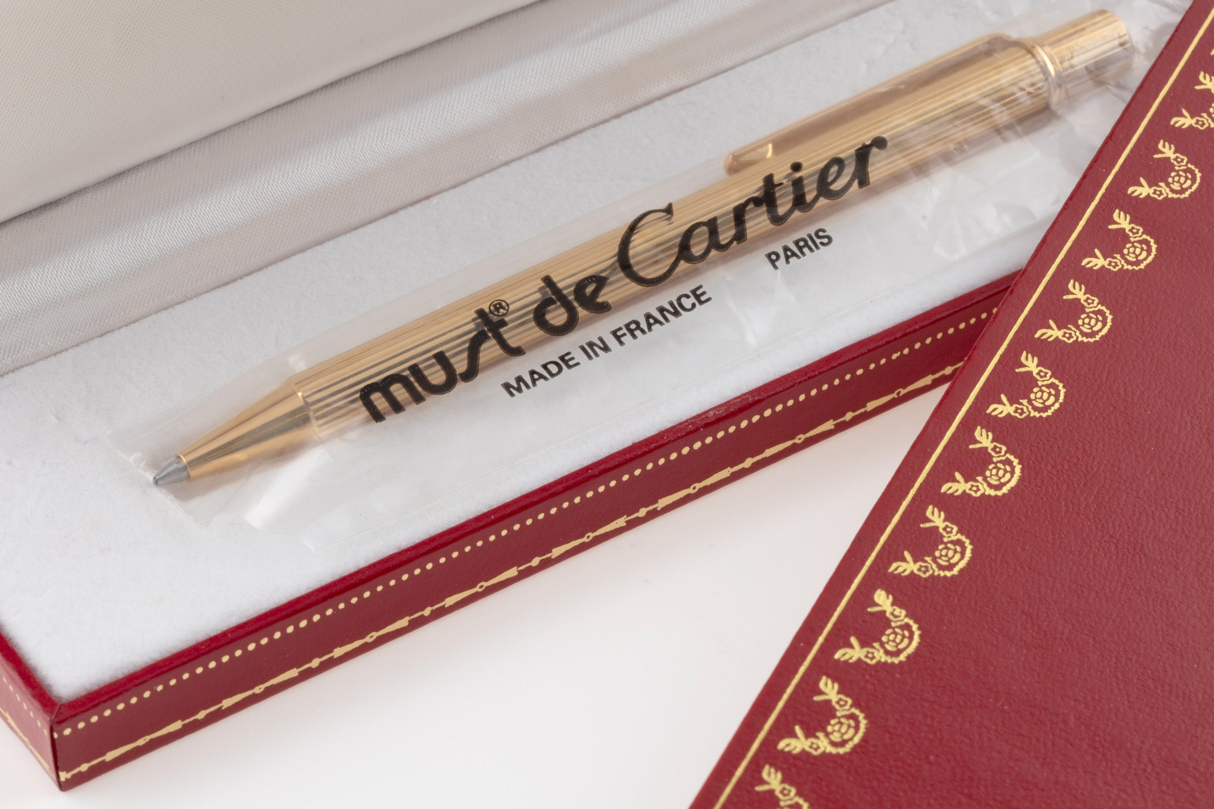 Cartier ボールペン　Must II Propelling Pen Cartier Ballpoint Pen Must II Ballpoint Pen Must II Pen Ref